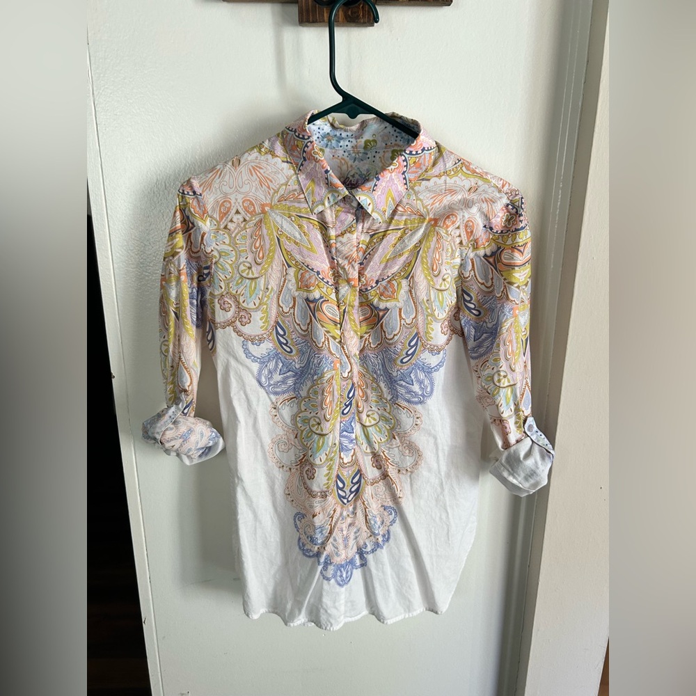 Robert Grahm women’s blouse size xsm